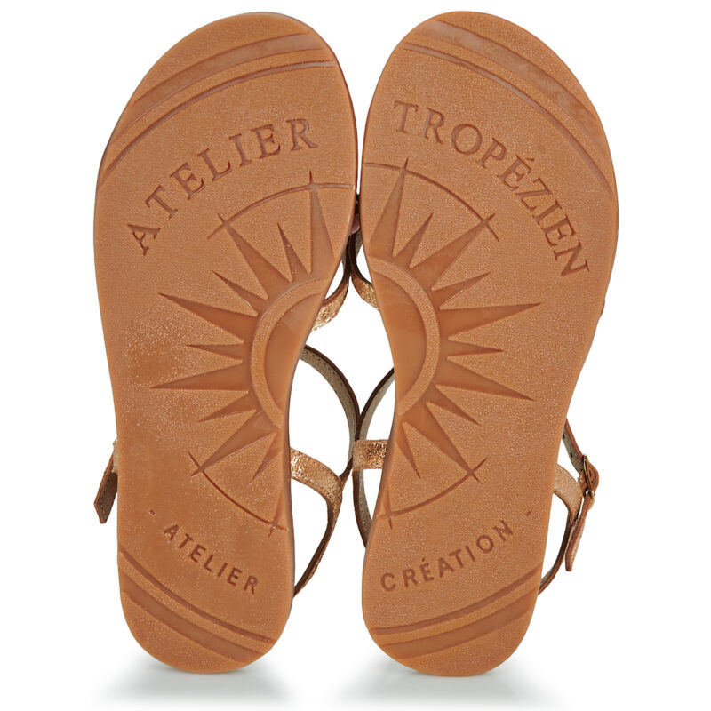 L'Atelier Tropézien SH1322 Oro Sandali bassi Donna - 7