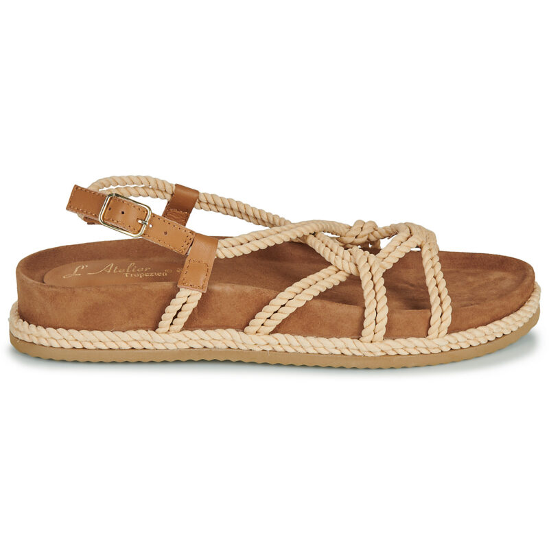 L'Atelier Trop&eacute;zien CH1501 Beige Sandali bassi Donna - 2