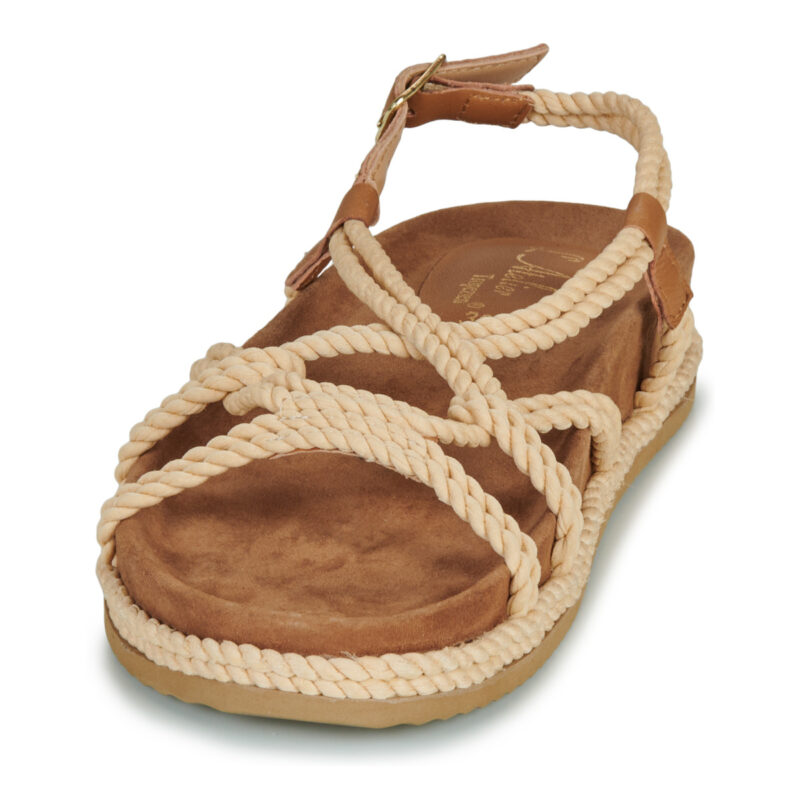 L'Atelier Trop&eacute;zien CH1501 Beige Sandali bassi Donna - 3