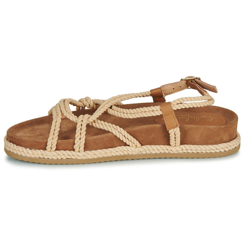 L'Atelier Trop&eacute;zien CH1501 Beige Sandali bassi Donna - 4