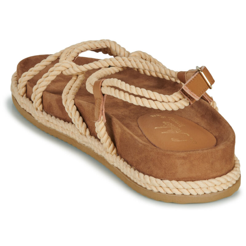 L'Atelier Trop&eacute;zien CH1501 Beige Sandali bassi Donna - 5