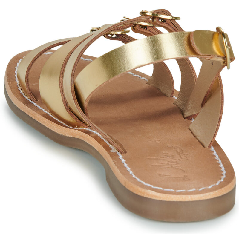 L'Atelier Trop&eacute;zien SH1301 Oro Sandali bassi Donna - 5