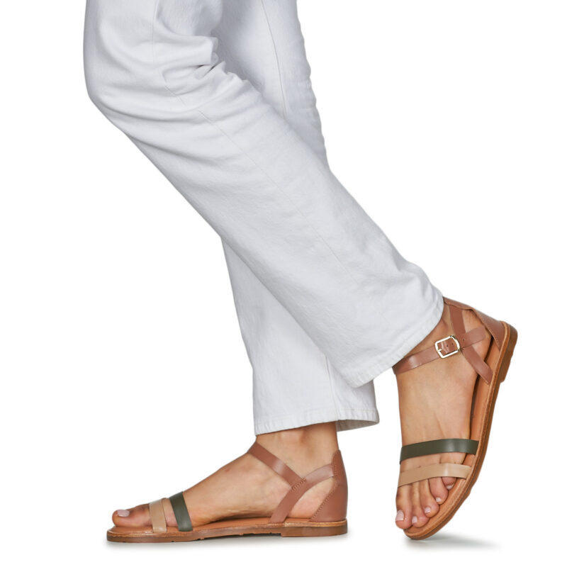 L'Atelier Trop&eacute;zien SH1353 Braun Sandalen Bass Damen - 8