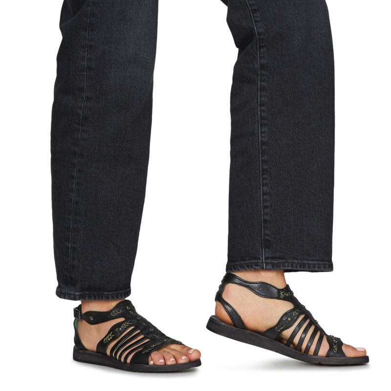 Felmini D787-CALF-BLACK-CAROLINA-4 Nero Sandali bassi Donna - 8