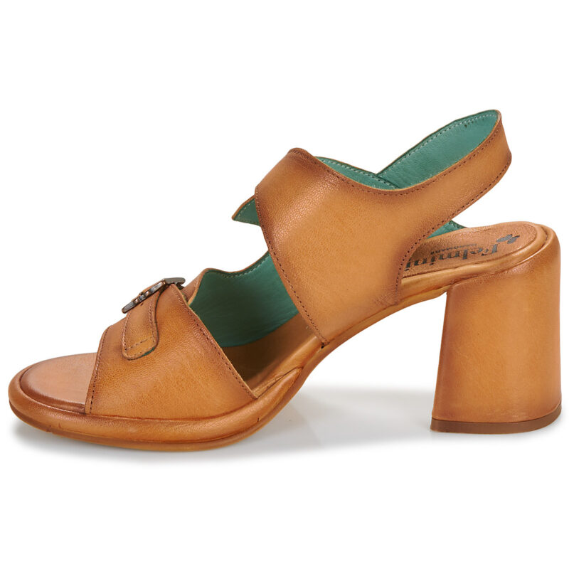 Felmini D798-ROCK-COURO Marrone Sandali con tacco Donna - 4