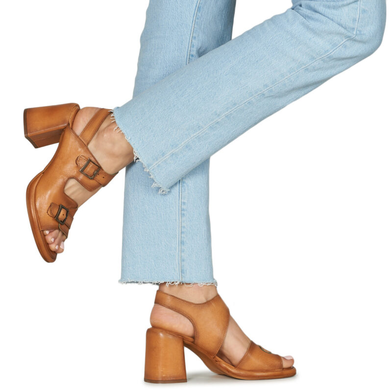 Felmini D798-ROCK-COURO Marrone Sandali con tacco Donna - 8