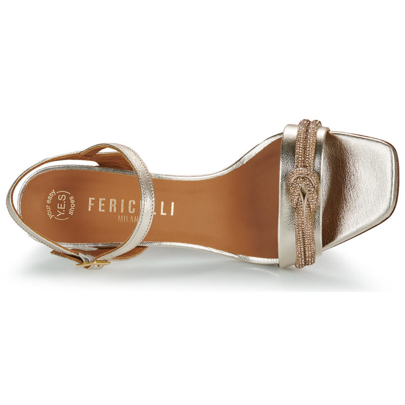 Fericelli MINDY Oro Sandali con tacco Donna - 6