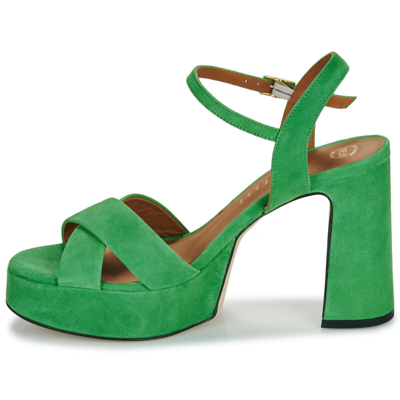 Fericelli FELICIA Verde Sandali con tacco Donna - 4