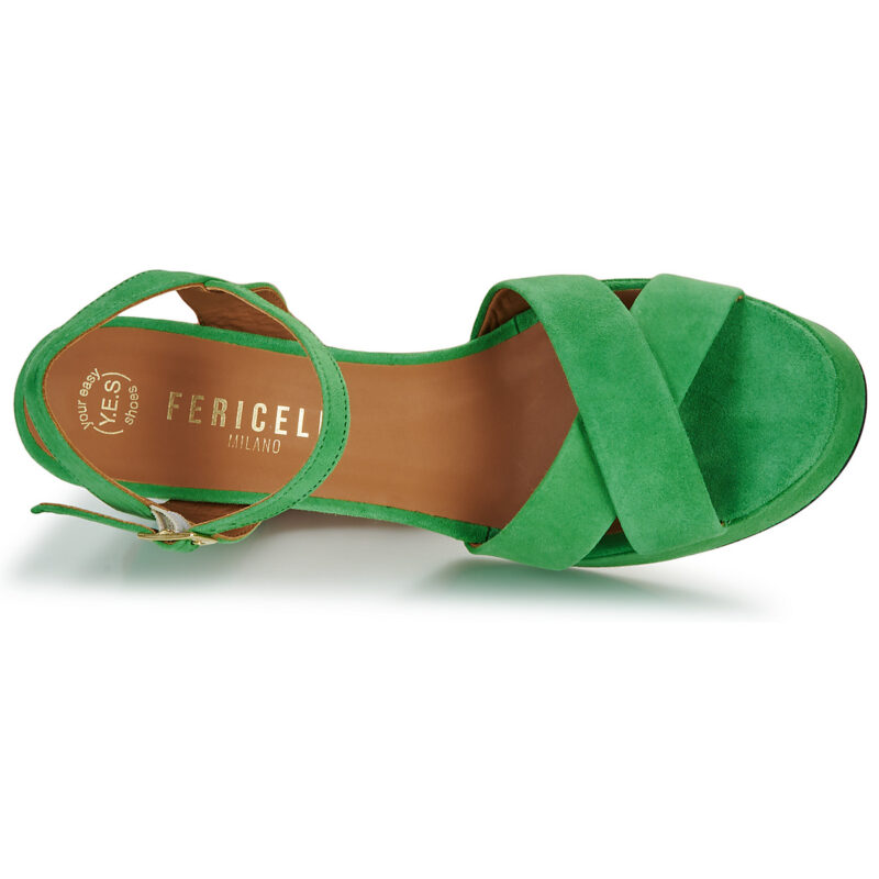 Fericelli FELICIA Verde Sandali con tacco Donna - 6