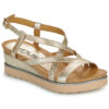 Mjus TAPPY BRIDE Oro Sandali con zeppa Donna