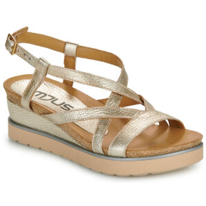 Mjus TAPPY BRIDE Oro Sandali con zeppa Donna