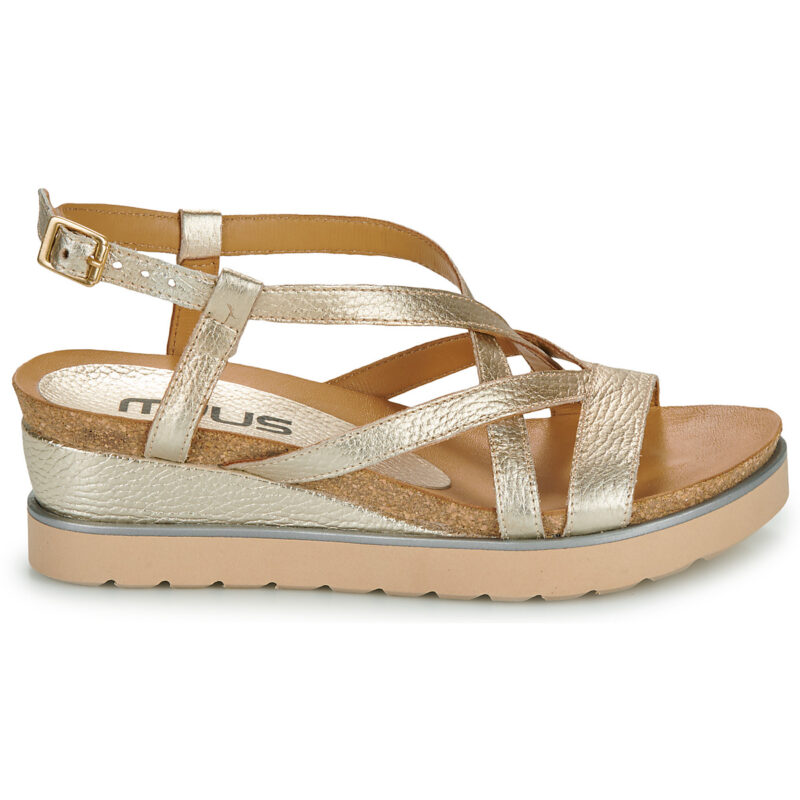 Mjus TAPPY BRIDE Oro Sandali con zeppa Donna - 2