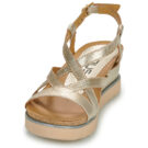 Mjus TAPPY BRIDE Oro Sandali con zeppa Donna - 3