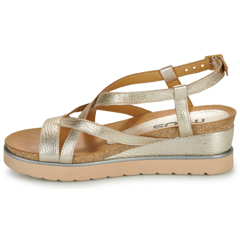 Mjus TAPPY BRIDE Oro Sandali con zeppa Donna - 4