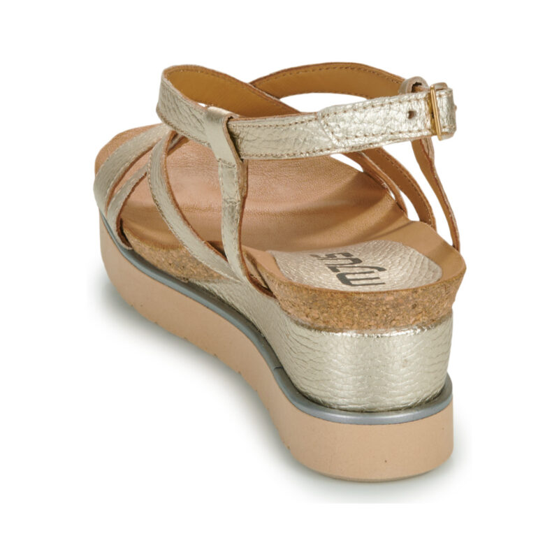 Mjus TAPPY BRIDE Oro Sandali con zeppa Donna - 5