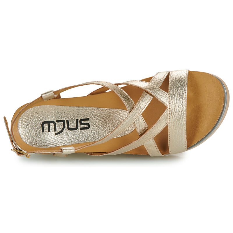 Mjus TAPPY BRIDE Oro Sandali con zeppa Donna - 6