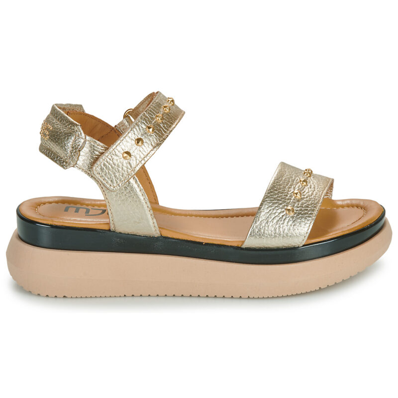 Mjus PASADINA CLOU Oro Sandali con zeppa Donna - 2