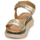 Mjus PASADINA CLOU Oro Sandali con zeppa Donna - 3