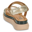 Mjus PASADINA CLOU Oro Sandali con zeppa Donna - 5