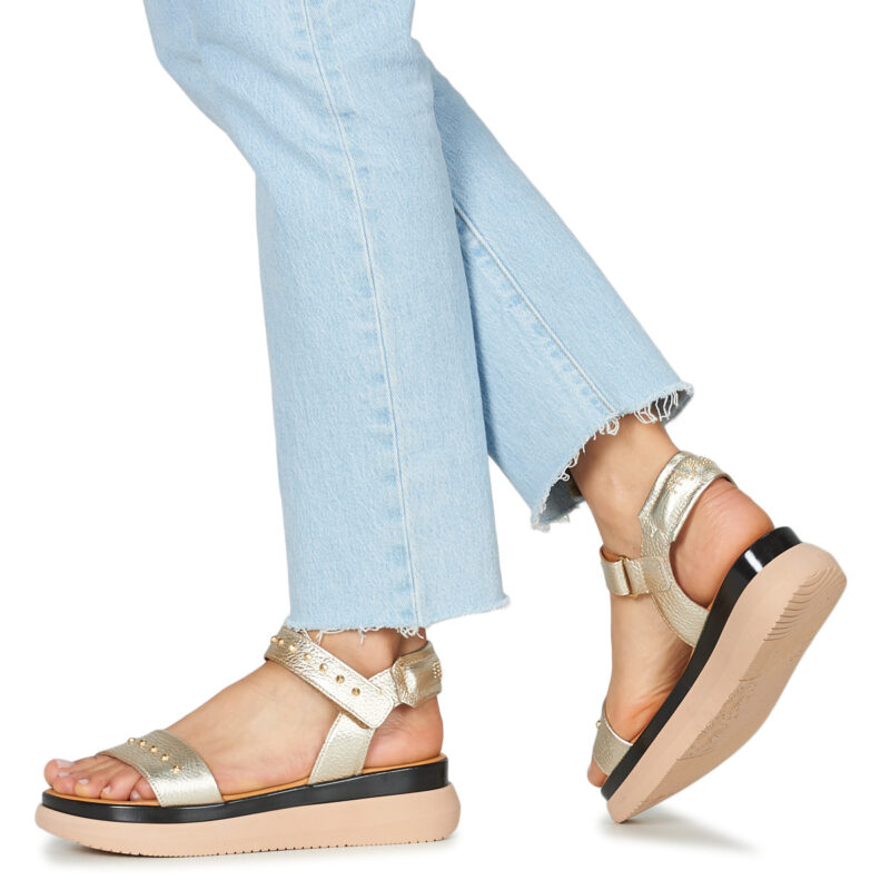 Mjus PASADINA CLOU Oro Sandali con zeppa Donna - 8