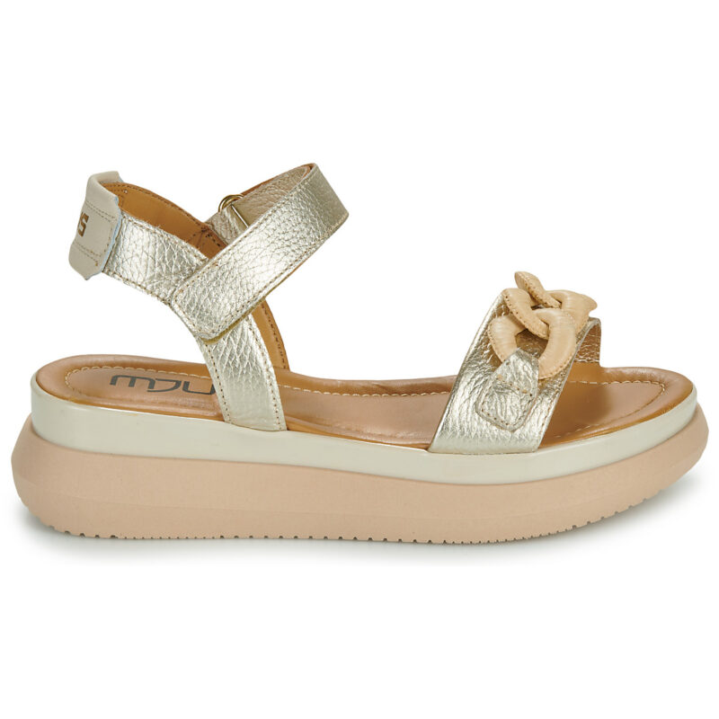 Mjus PASADINA BIJOU Oro Sandali con zeppa Donna - 2