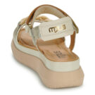 Mjus PASADINA BIJOU Oro Sandali con zeppa Donna - 5