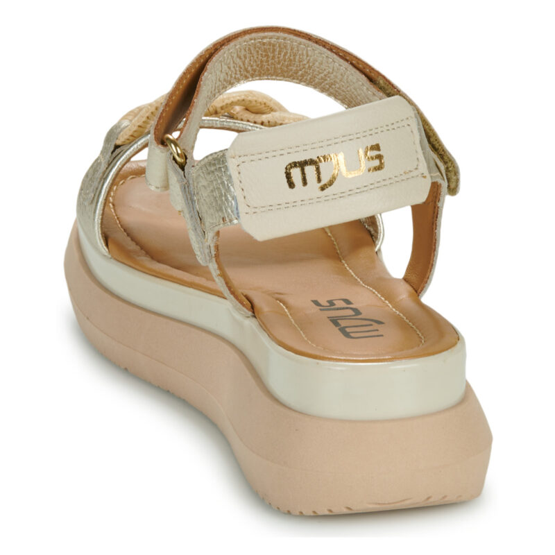 Mjus PASADINA BIJOU Oro Sandali con zeppa Donna - 5