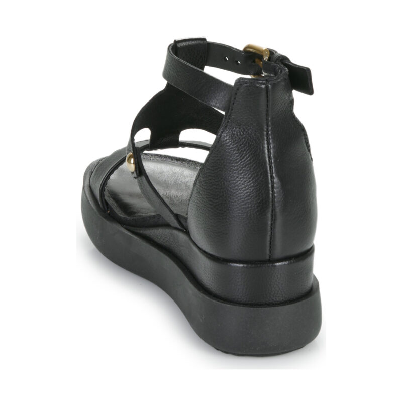 Mjus TIPA Nero Sandali con zeppa Donna - 5