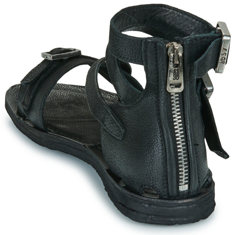 Airstep Sandales basses noires AS98 RAMOS STAP pour femmes - Taille 5