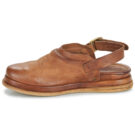 Airstep AS98 L&ouml;ffel-Clog Braune Damen-Sandalen mit niedrigem Schaft - Gr&ouml;&szlig;e 4
