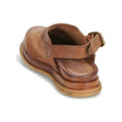 Airstep AS98 L&ouml;ffel-Clog Braune Damen-Sandalen mit niedrigem Schaft - Gr&ouml;&szlig;e 5