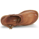 Airstep AS98 L&ouml;ffel-Clog Braune Damen-Sandalen mit niedrigem Schaft - Gr&ouml;&szlig;e 6