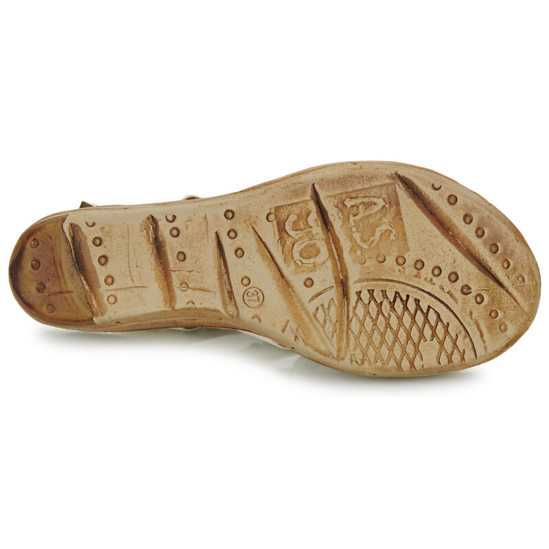 Airstep / AS98 NOA STUD Wei&szlig;e Keilsandalen Damen - 7