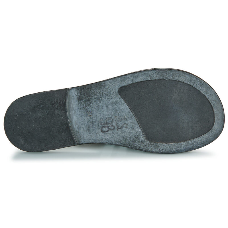 Airstep AS98 YOU ANKLE Silberne Damen-Sandalen mit niedrigem Schaft - Gr&ouml;&szlig;e 7