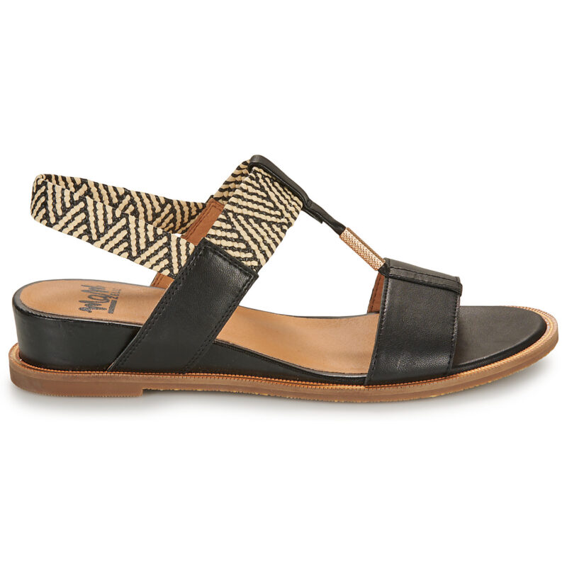 Mam'Zelle OBOLE Nero Sandali con zeppa Donna - 2