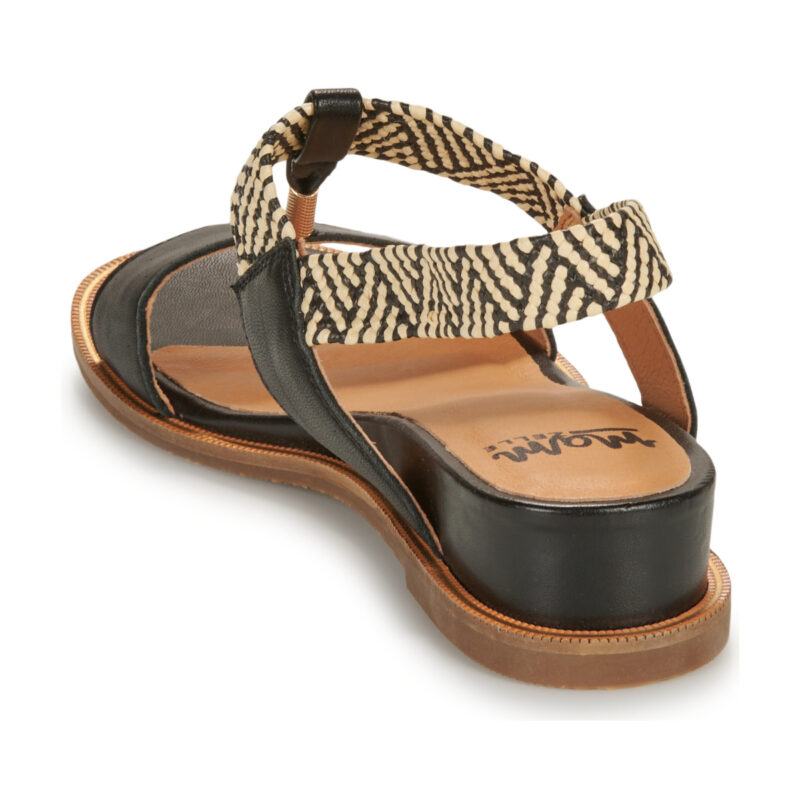 Mam'Zelle OBOLE Nero Sandali con zeppa Donna - 5