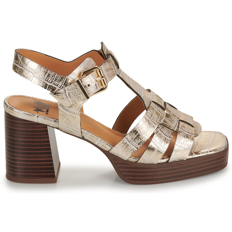 Mam'Zelle SALVADO Oro Sandali con tacco Donna - 2