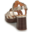 Mam'Zelle SALVADO Oro Sandali con tacco Donna - 5