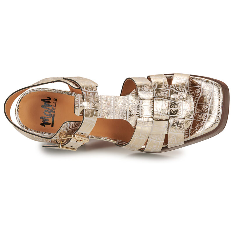 Mam'Zelle SALVADO Oro Sandali con tacco Donna - 6