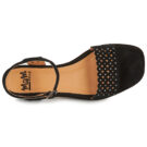 Mam'Zelle MISS Nero Sandali con zeppa Donna - 6