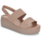 Crocs Brooklyn Low Wedge Beige Sandali bassi Donna - 1
