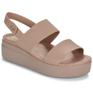 Crocs Brooklyn Low Wedge Beige Sandali bassi Donna