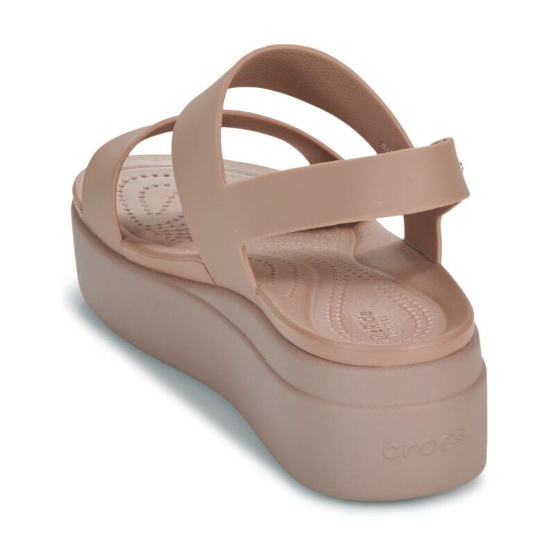 Crocs Brooklyn Low Wedge Beige Sandali bassi Donna - 5