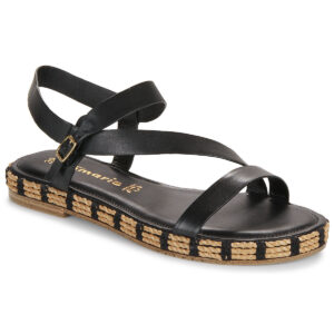 Tamaris 28131-001 Black Women's Flat Sandals