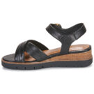 Tamaris 28202-003 Noir Sandales avec compens&eacute;es Femme - 4