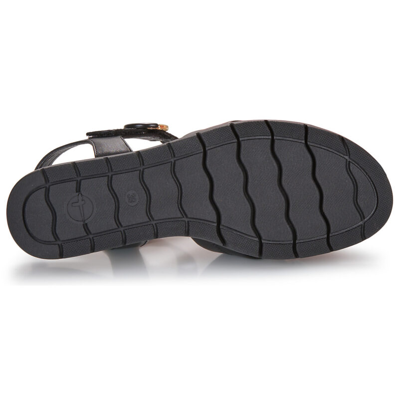 Tamaris 28202-003 Noir Sandales avec compens&eacute;es Femme - 7
