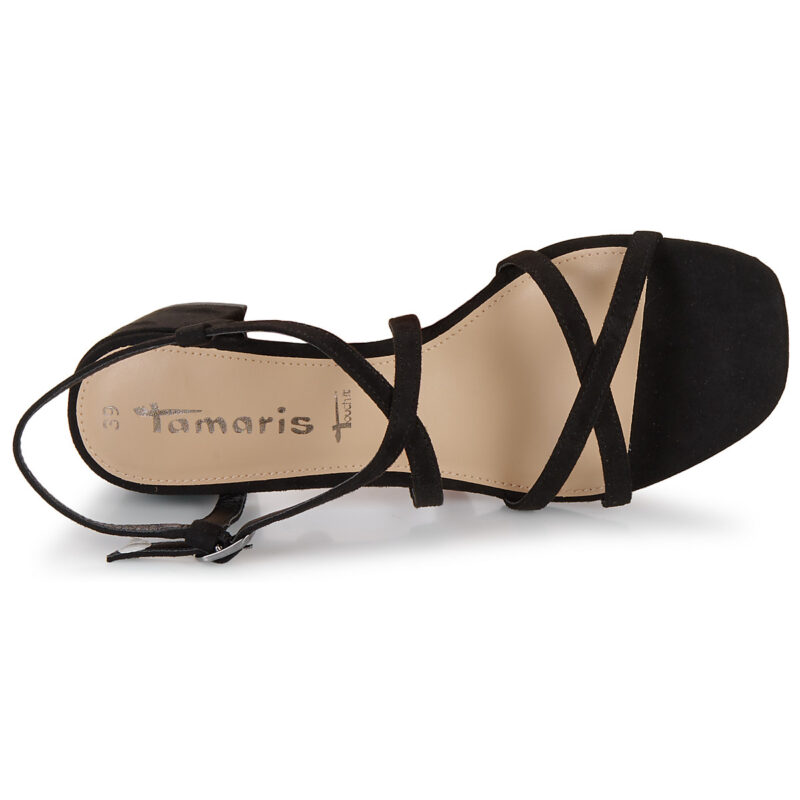 Tamaris 28204-001 Nero Sandali con tacco Donna - 6
