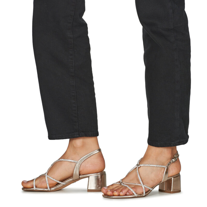 Tamaris 28236-933 Or Sandales avec talon femme - 8