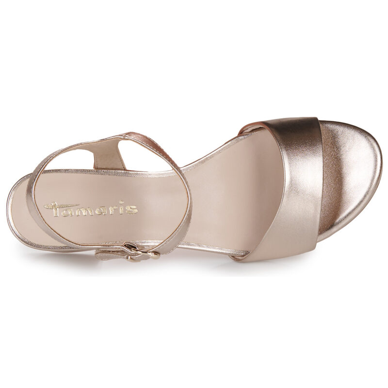 Tamaris 28249-933 Gold Sandalen mit Absatz Damen - 6