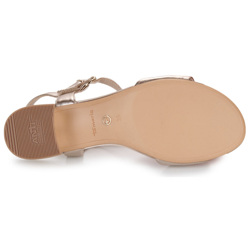 Tamaris 28249-933 Gold Sandalen mit Absatz Damen - 7